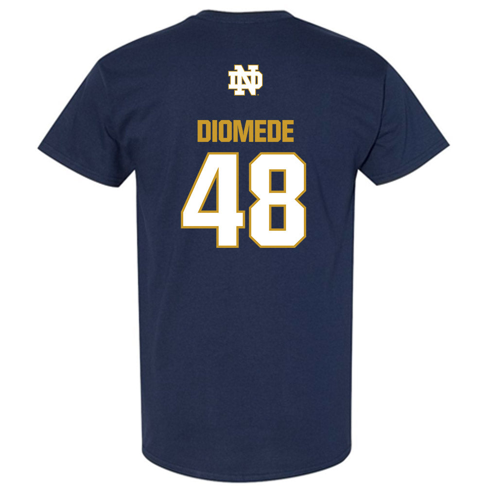Notre Dame - NCAA Football : Marcello Diomede - Classic Fashion Shersey T-Shirt-1