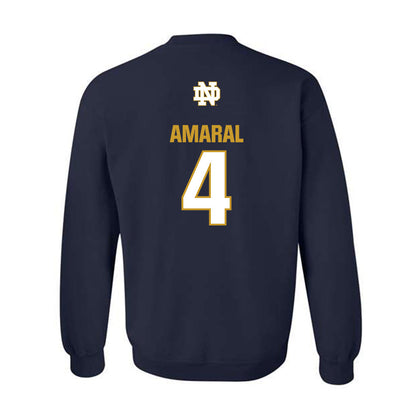 Notre Dame - NCAA Softball : Addison Amaral - Classic Fashion Shersey Crewneck Sweatshirt-1