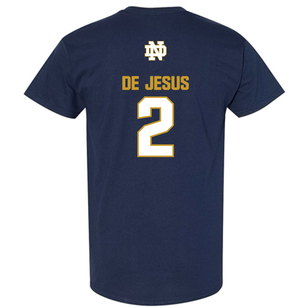 Notre Dame - NCAA Women's Basketball : Vanessa de Jesus - Classic Fashion Shersey T-Shirt-1