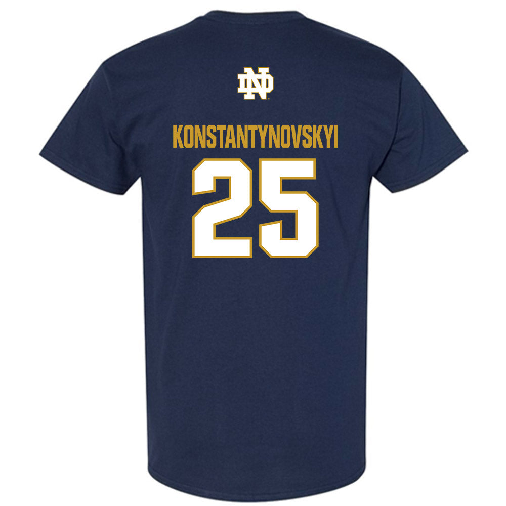 Notre Dame - NCAA Men's Basketball : Nikita Konstantynovskyi - Classic Fashion Shersey T-Shirt