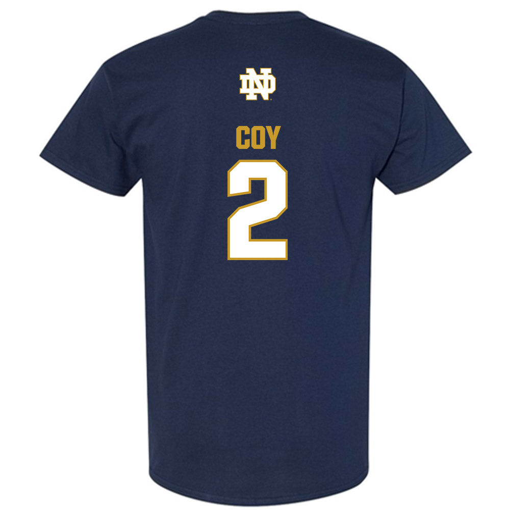 Notre Dame - NCAA Baseball : Noah Coy - Classic Fashion Shersey T-Shirt