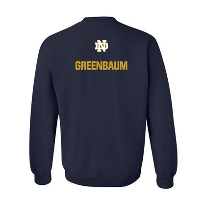 Notre Dame - NCAA Men's Fencing : Ian Greenbaum - Classic Fashion Shersey Crewneck Sweatshirt-1