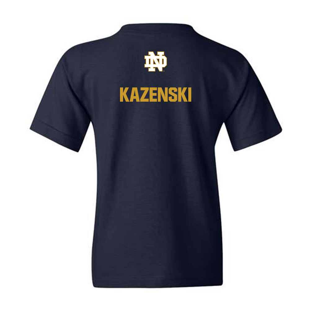 Notre Dame - NCAA Cheerleading : Kylee Kazenski - Classic Fashion Shersey Youth T-Shirt