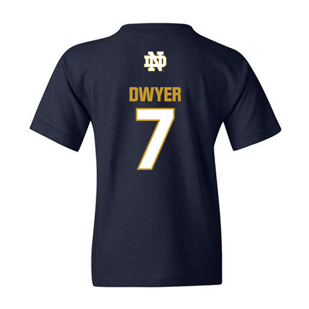 Notre Dame - NCAA Women's Lacrosse : Maeve Dwyer - Classic Fashion Shersey Youth T-Shirt-1