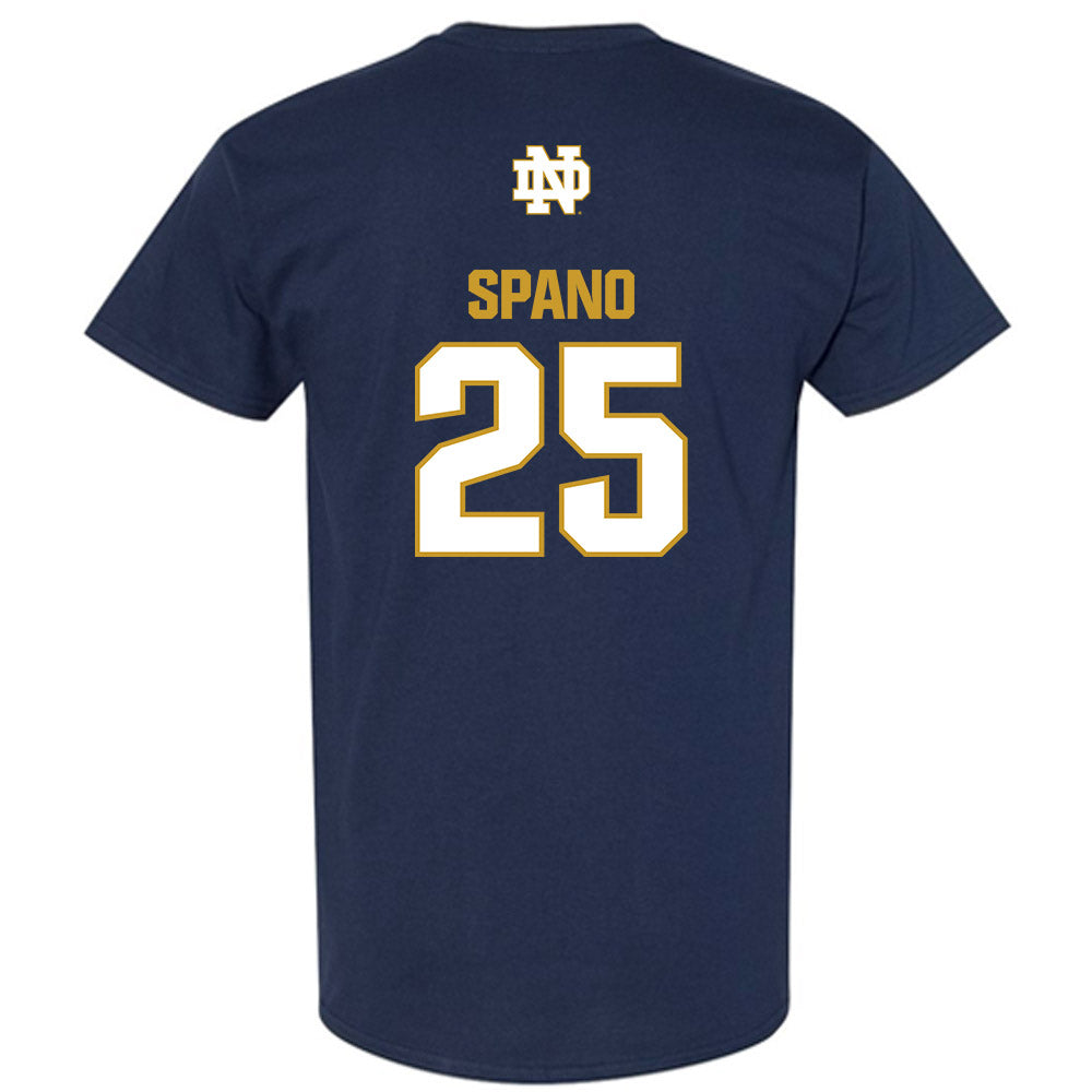 Notre Dame - NCAA Men's Lacrosse : Tyler Spano - Classic Fashion Shersey T-Shirt-1