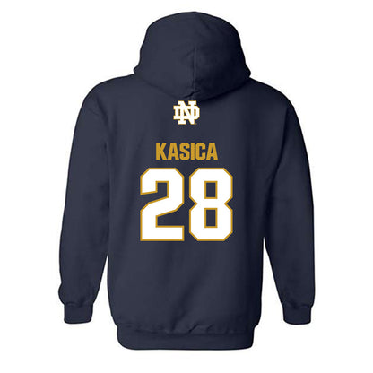 Notre Dame - NCAA Women's Soccer : Sonoma Kasica - Classic Fashion Shersey Hooded Sweatshirt