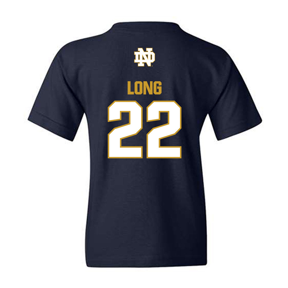 Notre Dame - NCAA Football : Ethan Long - Classic Fashion Shersey Youth T-Shirt-1