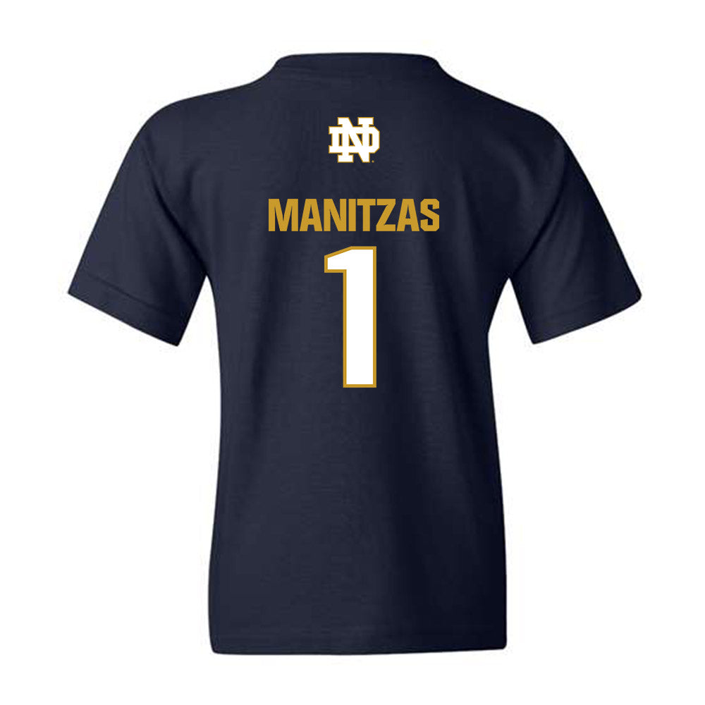 Notre Dame - NCAA Women's Volleyball : Alyssa Manitzas - Classic Fashion Shersey Youth T-Shirt