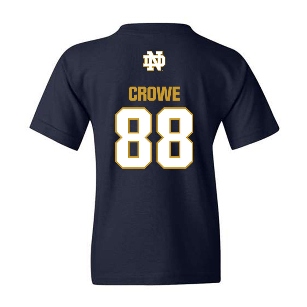 Notre Dame - NCAA Men's Lacrosse : Luke Crowe - Classic Fashion Shersey Youth T-Shirt