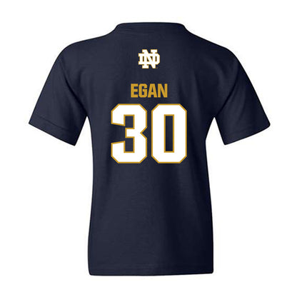 Notre Dame - NCAA Men's Soccer : Liam Egan - Classic Fashion Shersey Youth T-Shirt-1