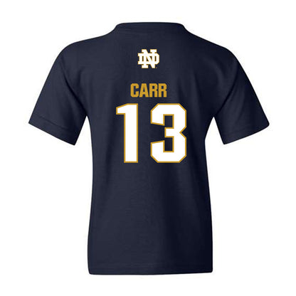 Notre Dame - NCAA Women's Lacrosse : Julia Carr - Classic Fashion Shersey Youth T-Shirt