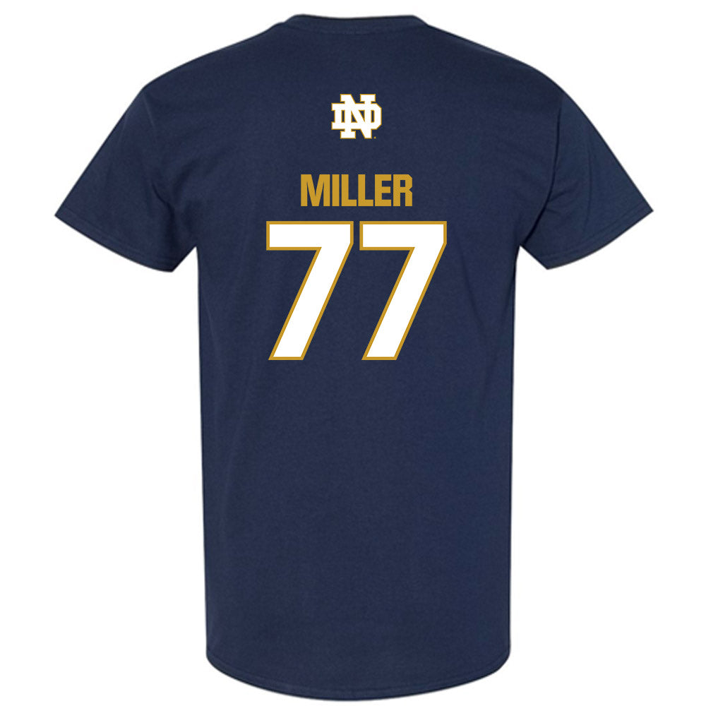 Notre Dame - NCAA Men's Lacrosse : Luke Miller - Classic Fashion Shersey T-Shirt