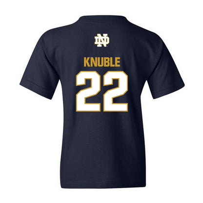 Notre Dame - NCAA Men's Ice Hockey : Cole Knuble - Classic Fashion Shersey Youth T-Shirt