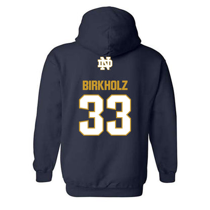 Notre Dame - NCAA Baseball : Radek Birkholz - Classic Fashion Shersey Hooded Sweatshirt