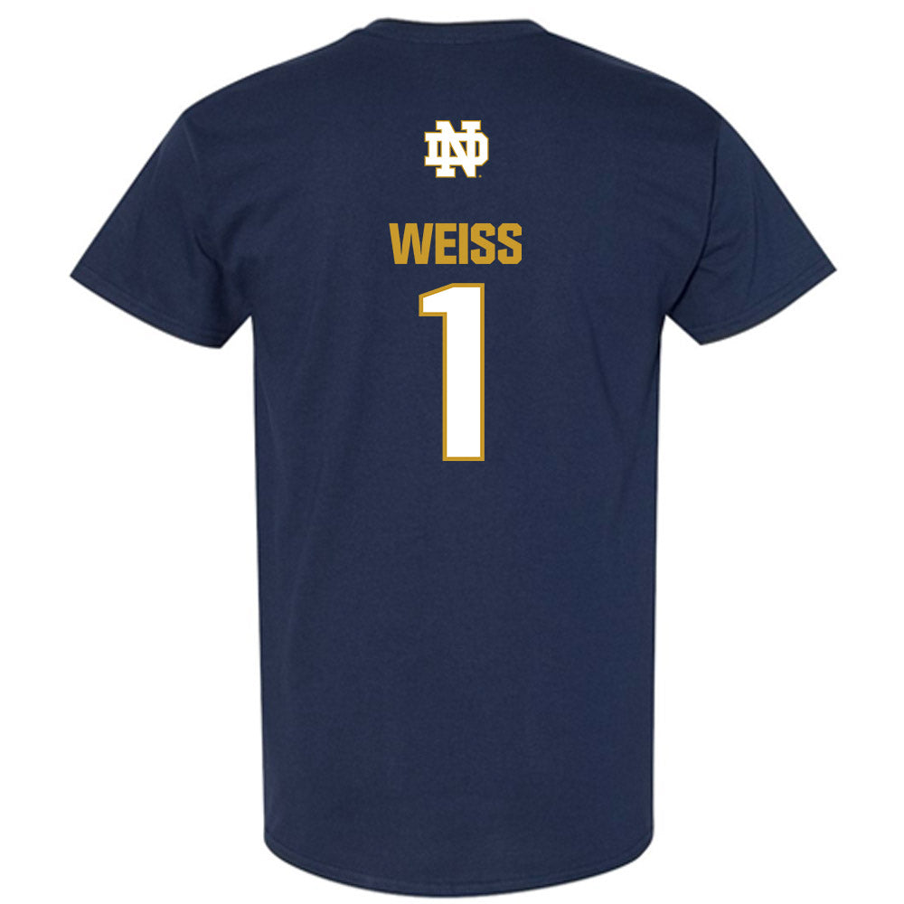 Notre Dame - NCAA Softball : Brianne Weiss - Classic Fashion Shersey T-Shirt-1