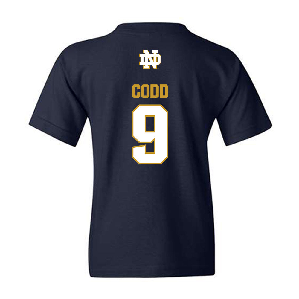 Notre Dame - NCAA Women's Soccer : Charlie Codd - Classic Fashion Shersey Youth T-Shirt-1