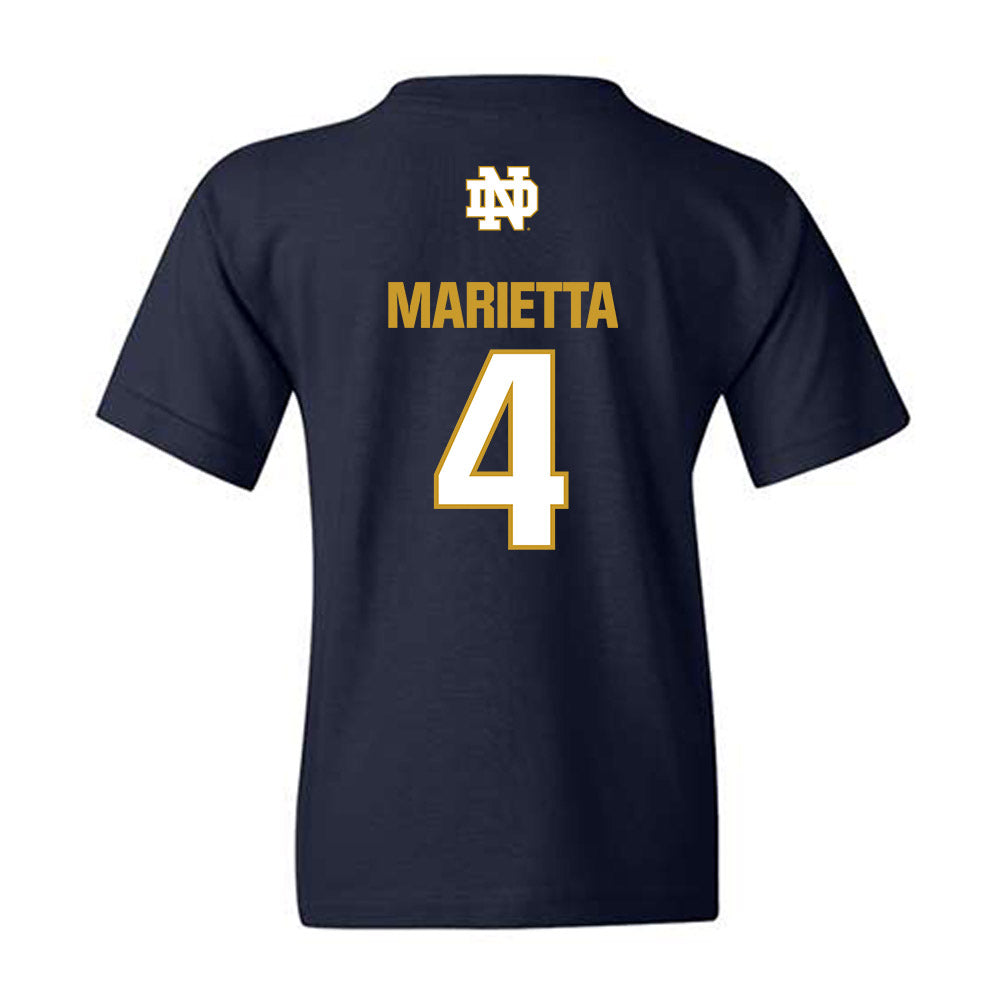 Notre Dame - NCAA Softball : Ashley Marietta - Classic Fashion Shersey Youth T-Shirt-1