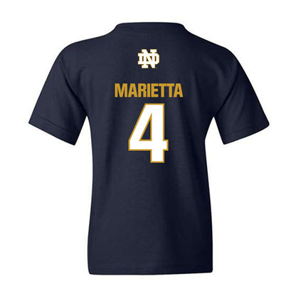 Notre Dame - NCAA Softball : Ashley Marietta - Classic Fashion Shersey Youth T-Shirt-1