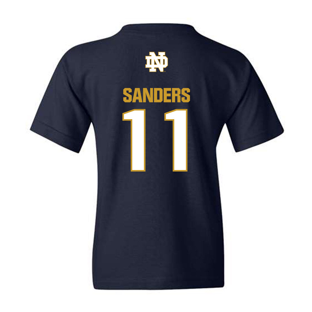 Notre Dame - NCAA Women's Lacrosse : Marleigh Sanders - Classic Fashion Shersey Youth T-Shirt