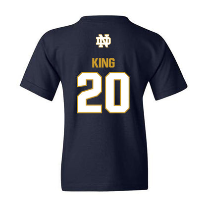 Notre Dame - NCAA Women's Basketball : Liatu King - Classic Fashion Shersey Youth T-Shirt