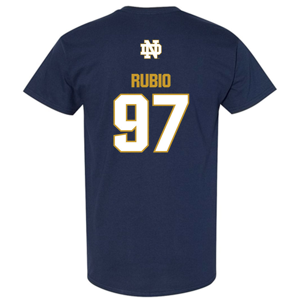Notre Dame - NCAA Football : Gabriel Rubio - Classic Fashion Shersey T-Shirt-1