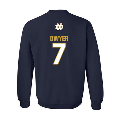 Notre Dame - NCAA Women's Lacrosse : Maeve Dwyer - Classic Fashion Shersey Crewneck Sweatshirt-1