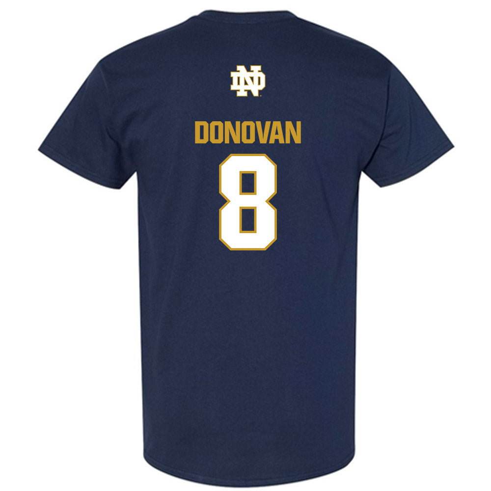 Notre Dame - NCAA Men's Lacrosse : Andrew Donovan - Classic Fashion Shersey T-Shirt-1