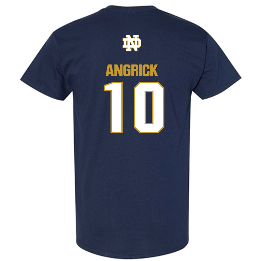 Notre Dame - NCAA Men's Lacrosse : Will Angrick - Classic Fashion Shersey T-Shirt-1