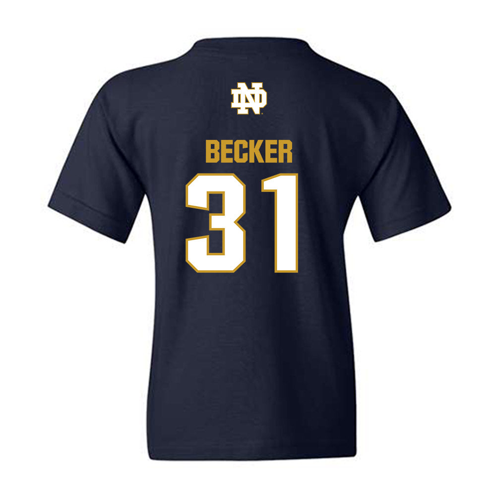  - NCAA Softball : Shannon Becker - Classic Fashion Shersey Youth T-Shirt-1