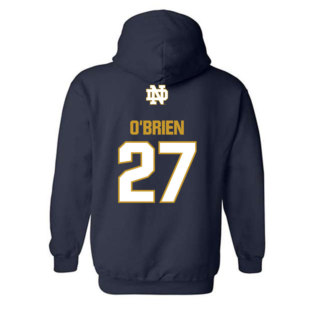 Notre Dame - NCAA Softball : Caroline O'Brien - Classic Fashion Shersey Hooded Sweatshirt