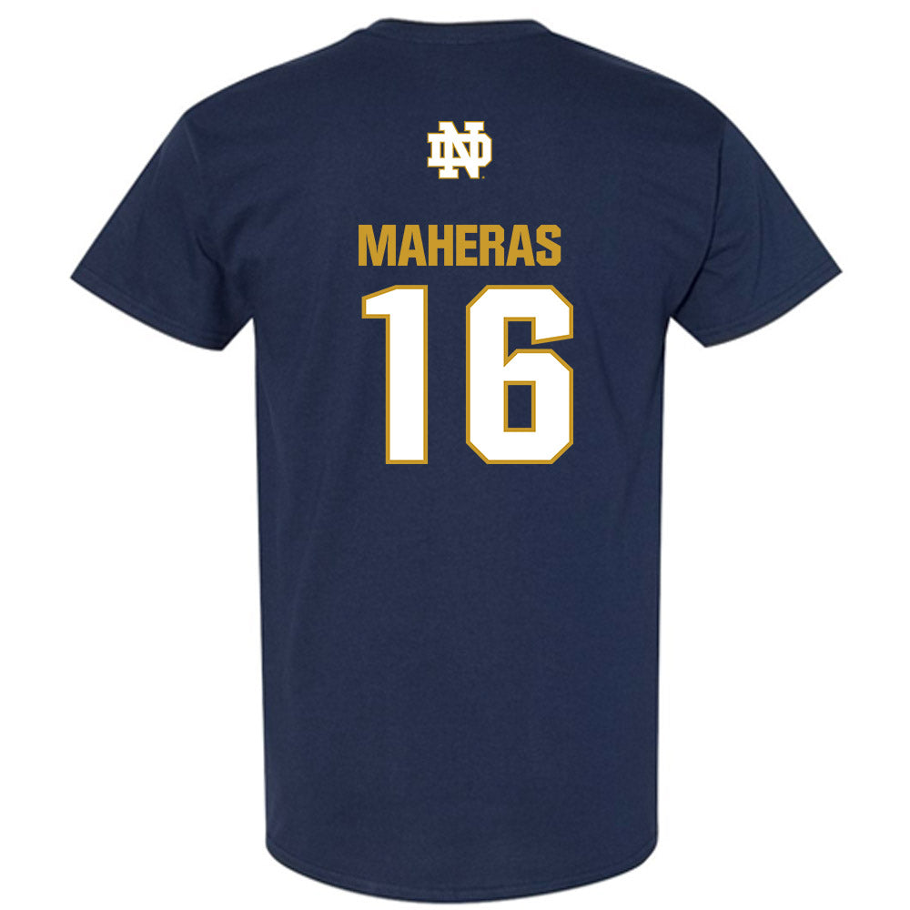 Notre Dame - NCAA Men's Lacrosse : Will Maheras - Classic Fashion Shersey T-Shirt-1