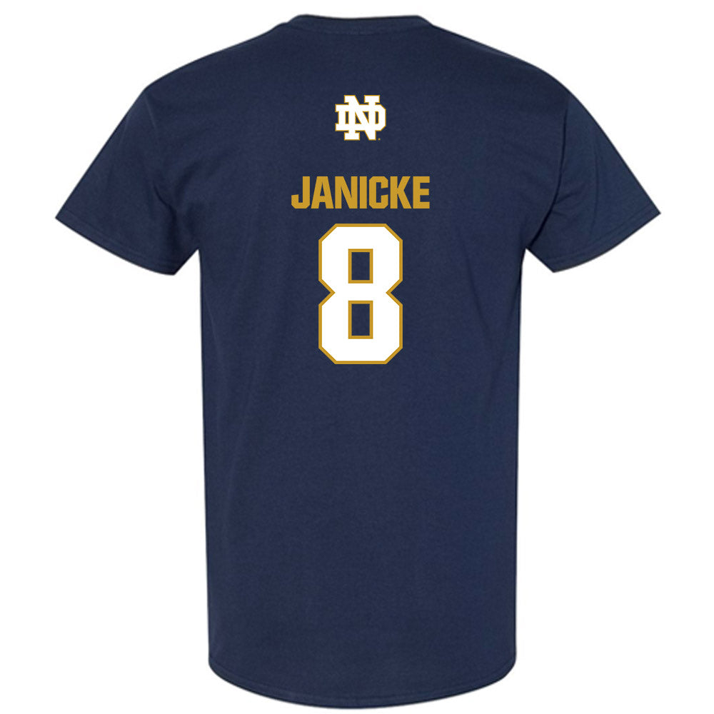 Notre Dame - NCAA Men's Ice Hockey : Justin Janicke - Classic Fashion Shersey T-Shirt