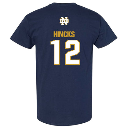 Notre Dame - NCAA Baseball : Connor Hincks - Classic Fashion Shersey T-Shirt