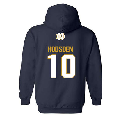 Notre Dame - NCAA Women's Soccer : Ellie Hodsden - Classic Fashion Shersey Hooded Sweatshirt