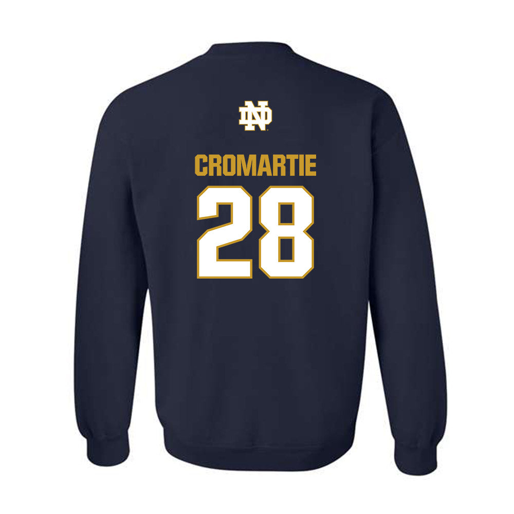 Notre Dame - NCAA Baseball : RJ Cromartie - Classic Fashion Shersey Crewneck Sweatshirt