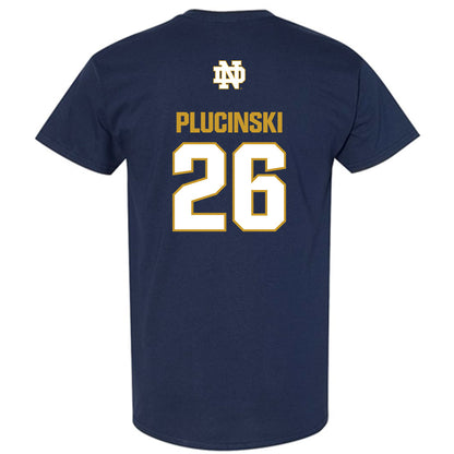 Notre Dame - NCAA Men's Ice Hockey : Zach Plucinski - Classic Fashion Shersey T-Shirt