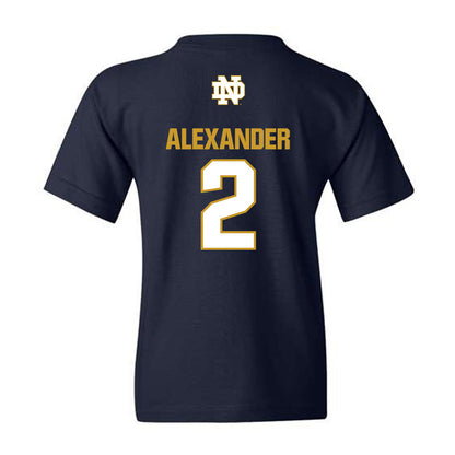 Notre Dame - NCAA Women's Volleyball : Maisie Alexander - Classic Fashion Shersey Youth T-Shirt