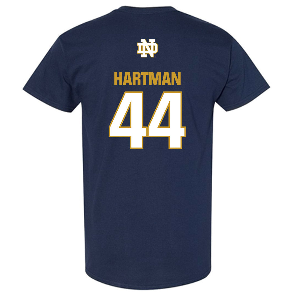 Notre Dame - NCAA Baseball : Trent Hartman - Classic Fashion Shersey T-Shirt-1