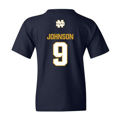 Notre Dame - NCAA Football : Brauntae Johnson - Classic Fashion Shersey Youth T-Shirt-1