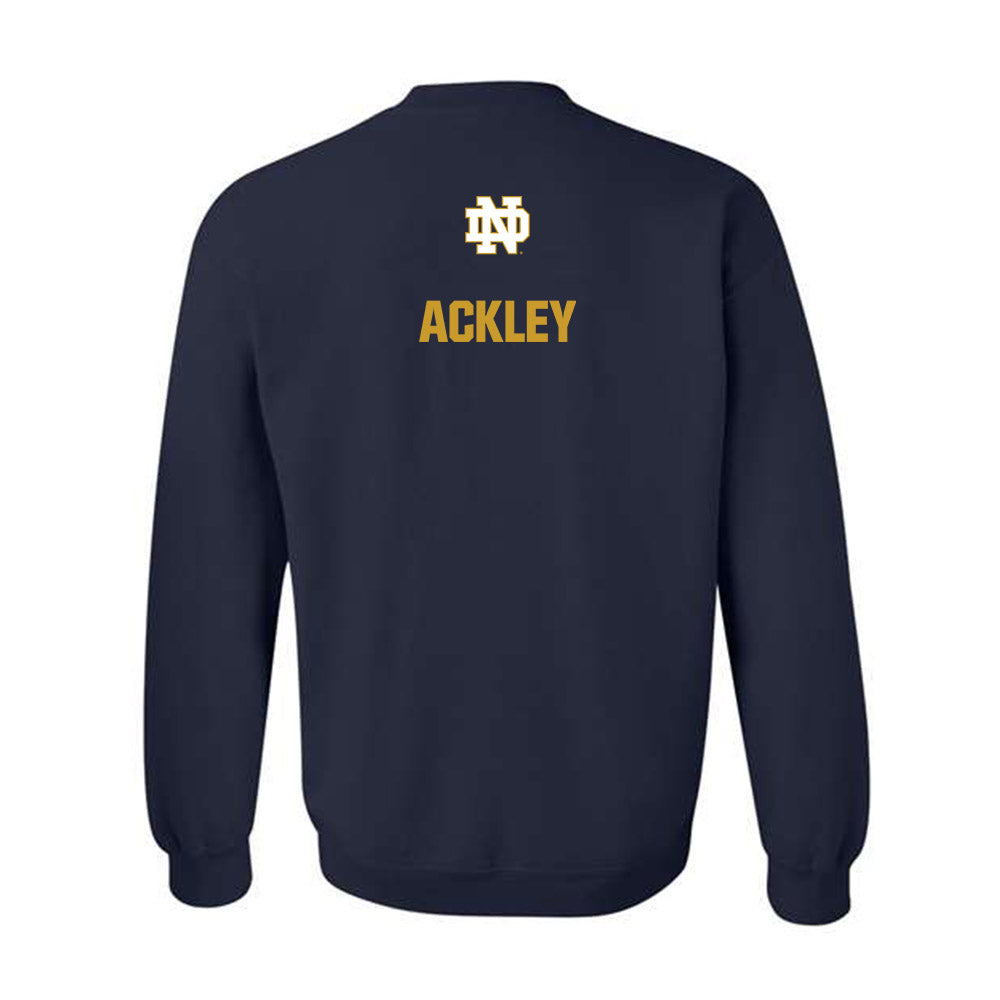 Notre Dame - NCAA Men's Cross Country : Daelen Ackley - Classic Fashion Shersey Crewneck Sweatshirt