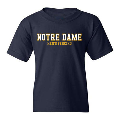 Notre Dame - NCAA Men's Fencing : Dominic Joseph - Classic Fashion Shersey Youth T-Shirt