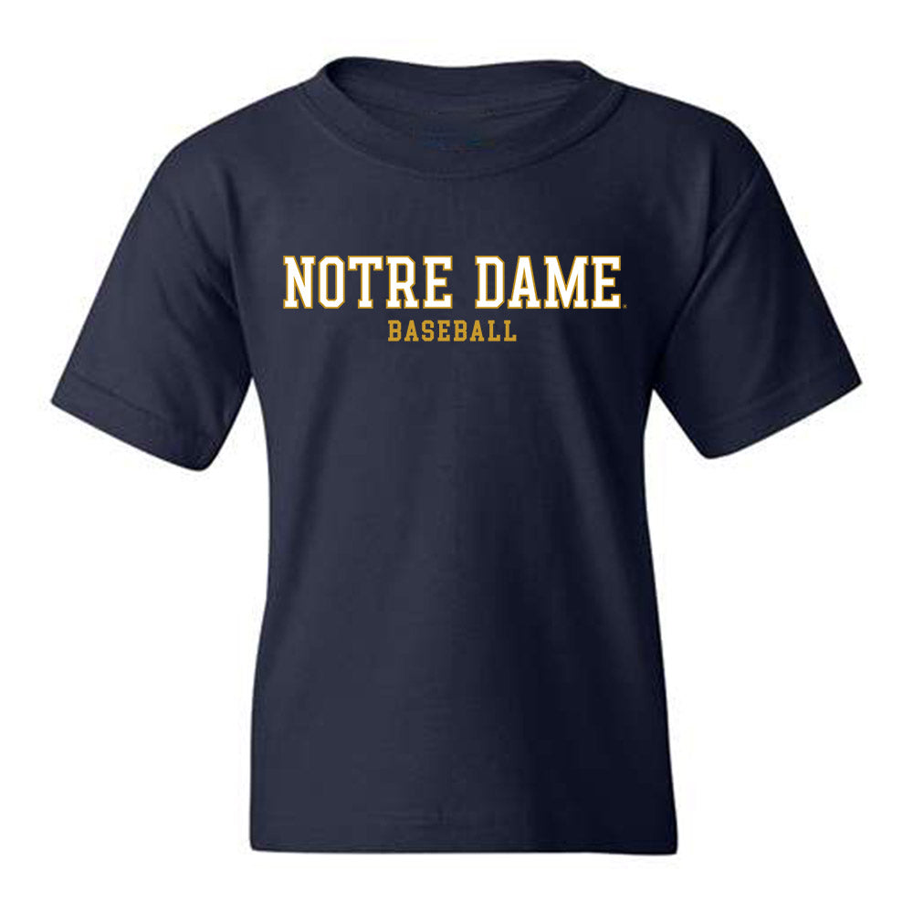 Notre Dame - NCAA Baseball : Connor Hincks - Classic Fashion Shersey Youth T-Shirt