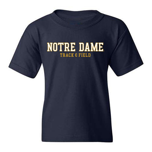Notre Dame - NCAA Men's Track & Field : Talon Beichler - Classic Fashion Shersey Youth T-Shirt-0
