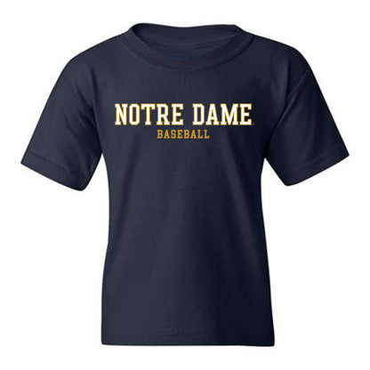 Notre Dame - NCAA Baseball : Eli Thurmond - Classic Fashion Shersey Youth T-Shirt-0