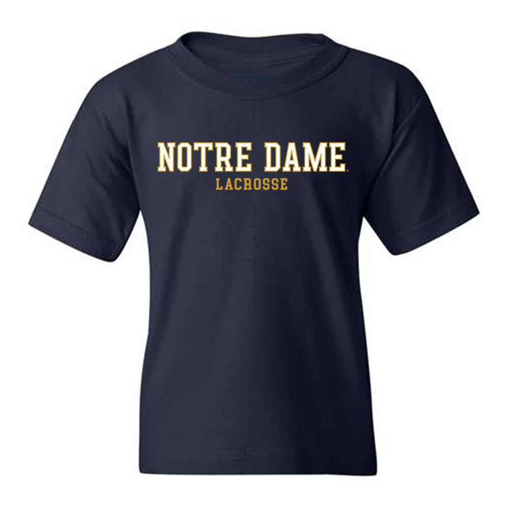 Notre Dame - NCAA Men's Lacrosse : Luke Crowe - Classic Fashion Shersey Youth T-Shirt