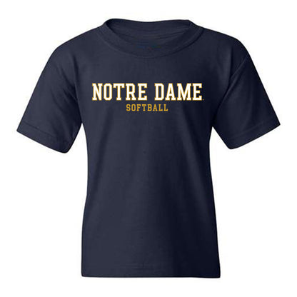 Notre Dame - NCAA Softball : Sydny Poeck - Classic Fashion Shersey Youth T-Shirt