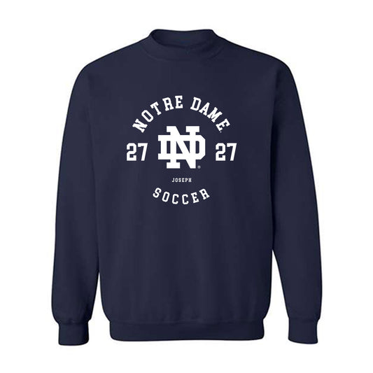 Notre Dame - NCAA Women's Soccer : Lily Joseph - Classic Fashion Shersey Crewneck Sweatshirt-0