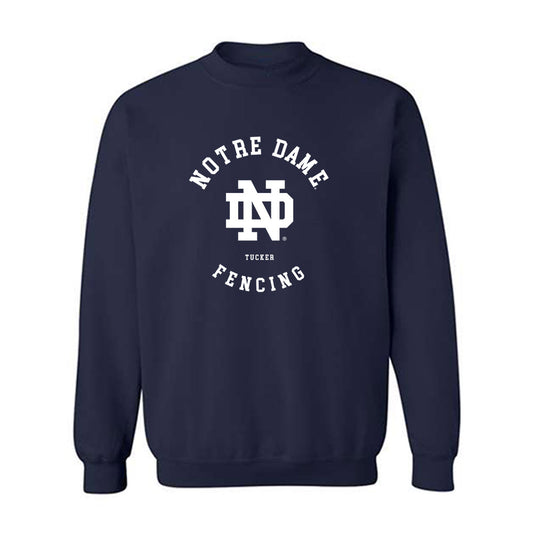 Notre Dame - NCAA Women's Fencing : Ariadna Tucker - Classic Fashion Shersey Crewneck Sweatshirt