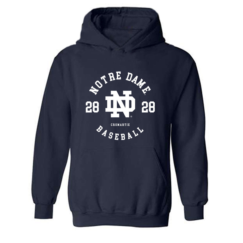 Notre Dame - NCAA Baseball : RJ Cromartie - Classic Fashion Shersey Hooded Sweatshirt