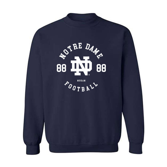Notre Dame - NCAA Football : Armel Mukam - Classic Fashion Shersey Crewneck Sweatshirt